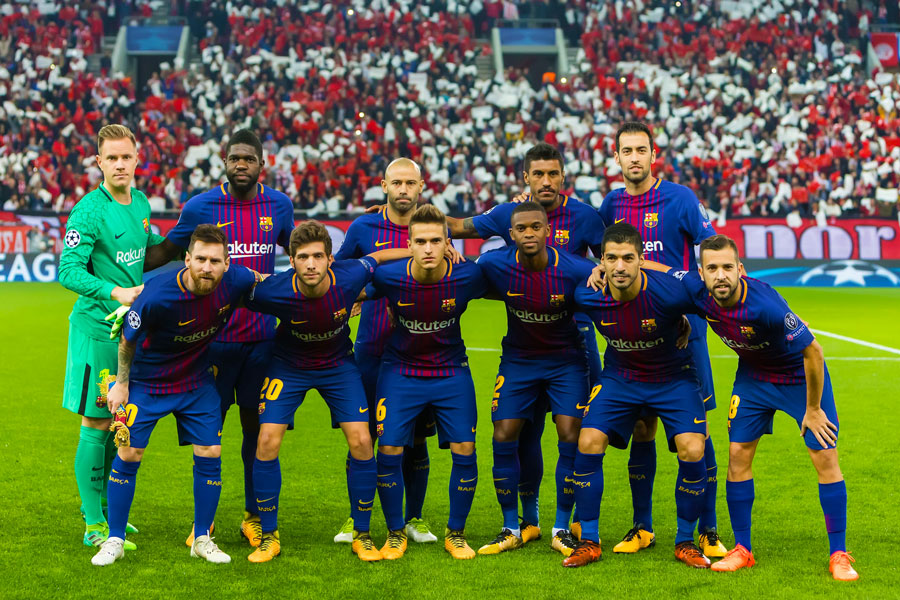 Internationaux : Barcelone en tête de classement