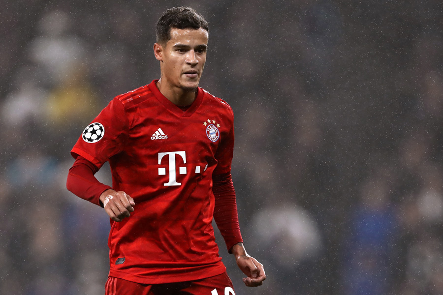 Coutinho leads the table for most expensive players on loan
