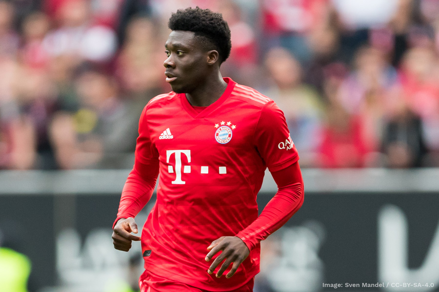 Les jeunes les plus valorisés : Alphonso Davies nettement devant