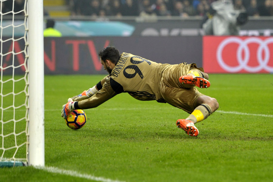 Most fielded U20 players: Donnarumma & co