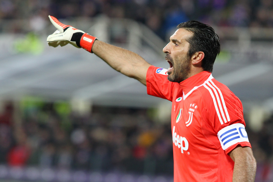 Loyal players: Buffon tops the list